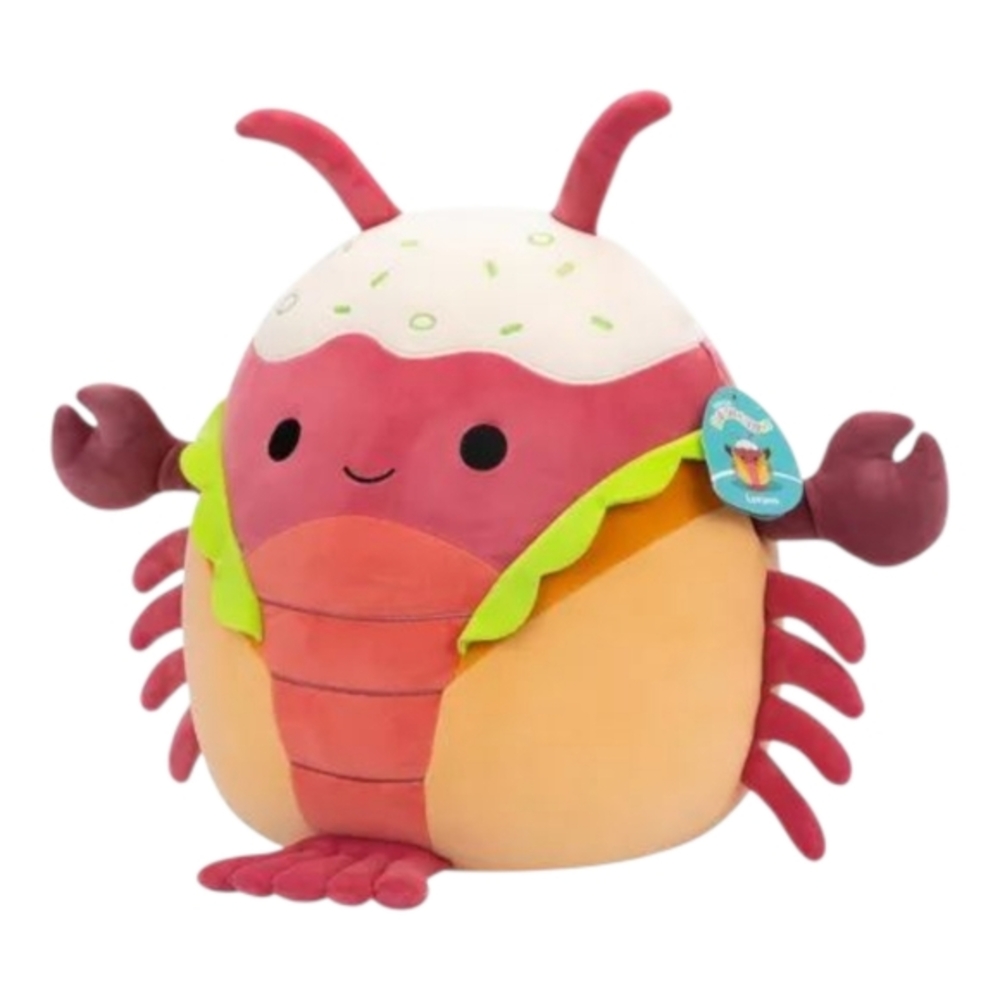 Squishmallows Lorono Lobster Roll Christmas 2024 Plush 16" Toy New NWT